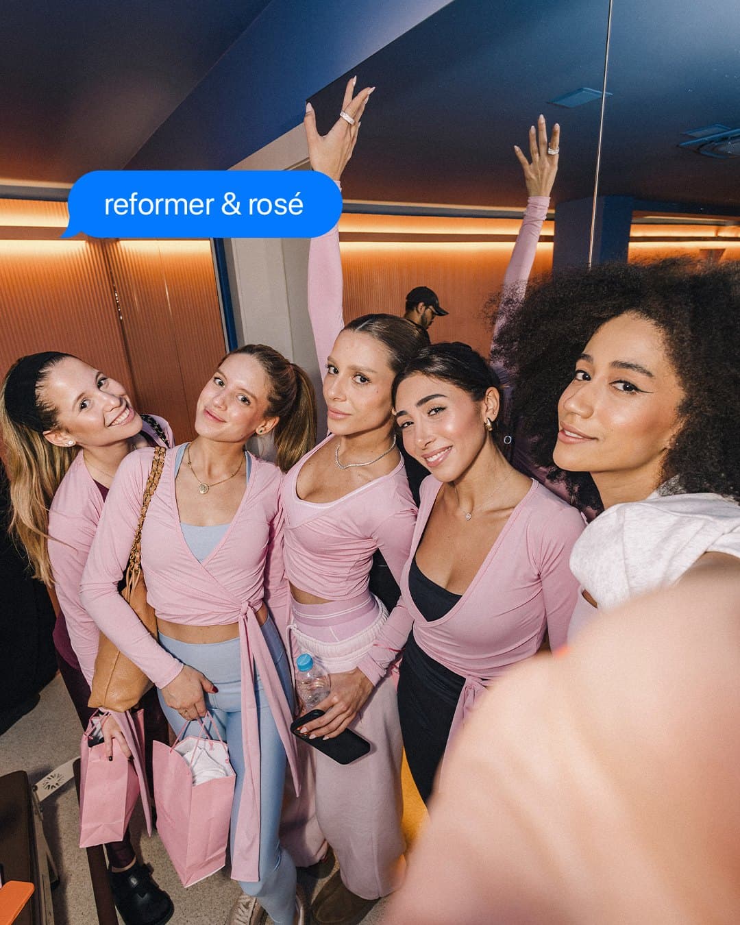 Reformer & Rosé, um dos nossos eventos